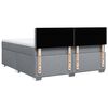 vidaXL Boxspring posteľ s matracom bledosiv&aacute; 180x200 cm l&aacute;tka