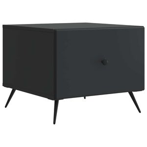 vidaXL Konferenčn&yacute; stol&iacute;k Čierna 49 x 50 x 40 cm Kompozitn&eacute; drevo
