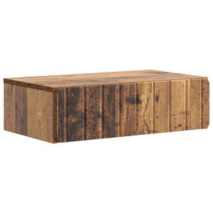 vidaXL N&aacute;stenn&yacute; bočn&yacute; st&ocirc;l Star&eacute; drevo 59 x 34,5 x 17 cm