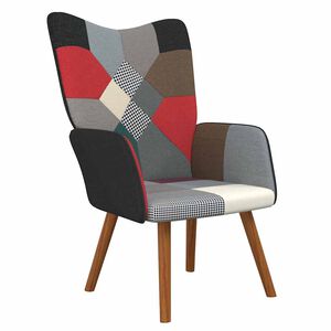 vidaXL Relaxačn&eacute; kreslo patchwork l&aacute;tkov&eacute;