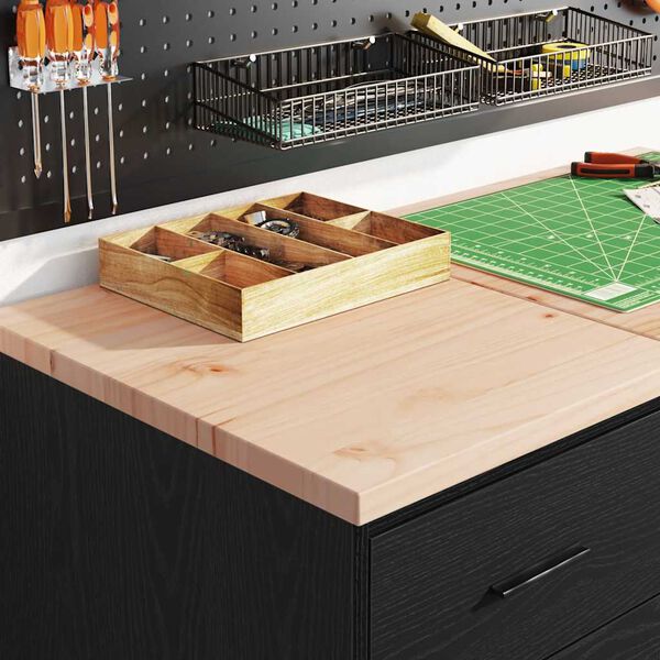 vidaXL Gar&aacute;žov&aacute; skriňa čierny 40x51x85 cm mas&iacute;vna borovica