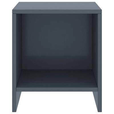 vidaXL Nočný stolík bledosivý 35x30x40 cm borovicový masív