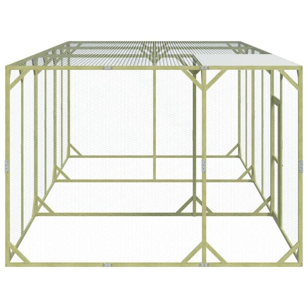 vidaXL Kurn&iacute;k 600x300x200 cm impregnovan&aacute; mas&iacute;vna borovica