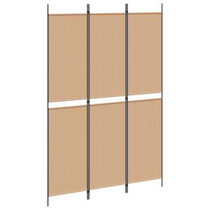 vidaXL 3-panelov&yacute; paravan B&eacute;žov&aacute; 150 x 220 cm L&aacute;tka