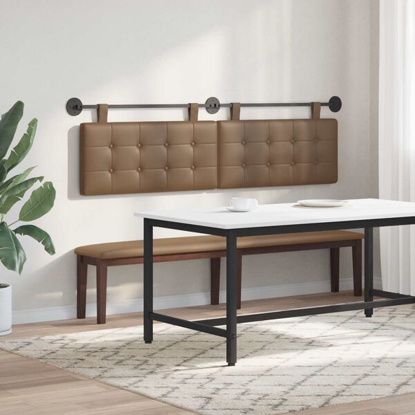 vidaXL Z&aacute;vesn&aacute; Čel&aacute; N&aacute;stenn&yacute; Umel&aacute; koža