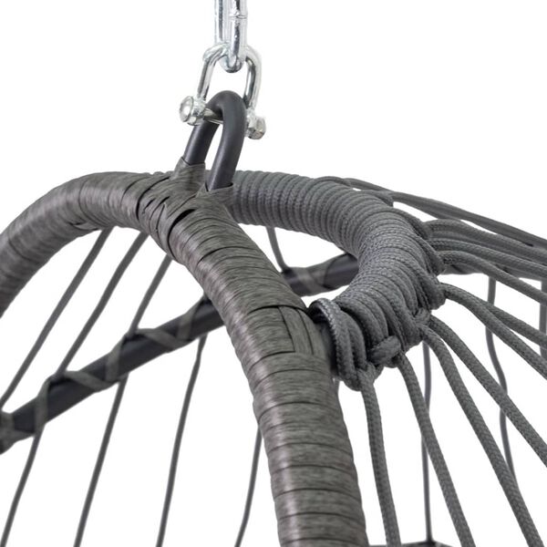 ProGarden Z&aacute;vesn&aacute; hojdačka so z&aacute;kladňou tmavosiv&aacute;