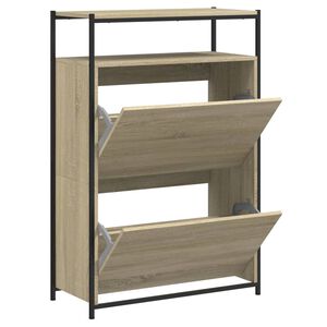 vidaXL Botn&iacute;k dub sonoma 75x34x112 cm kompozitn&eacute; drevo