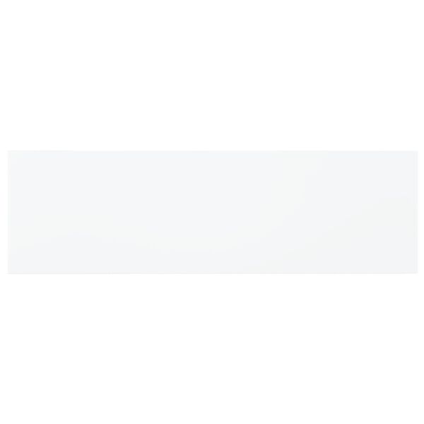 vidaXL Pr&iacute;davn&eacute; police 4 ks, biele 100x30x1,5 cm, drevotrieska