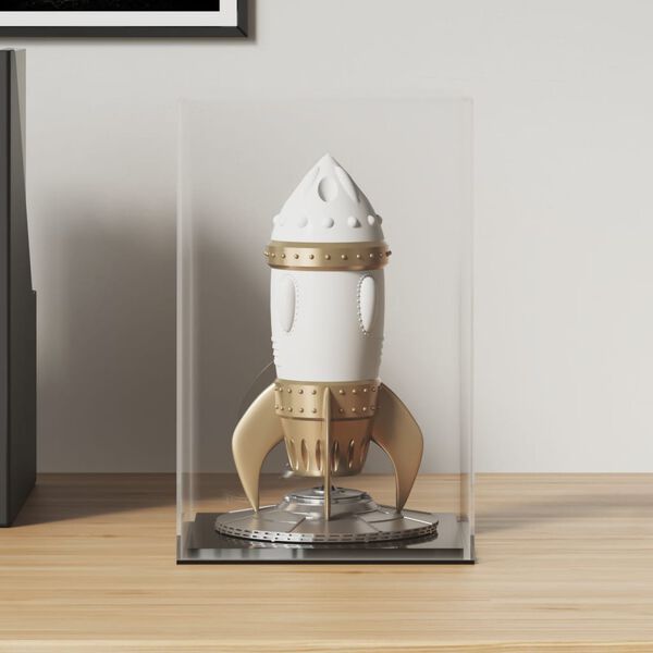 vidaXL Vitr&iacute;na priehľadn&aacute; 14x14x22 cm akryl