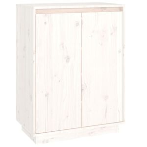 vidaXL Skrinka na top&aacute;nky biela 60x35x80 cm mas&iacute;vna borovica