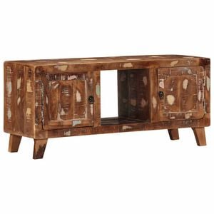 VidaXL TV skrinka 105x46x32 cm Rekultivovan&eacute; mas&iacute;vne drevo