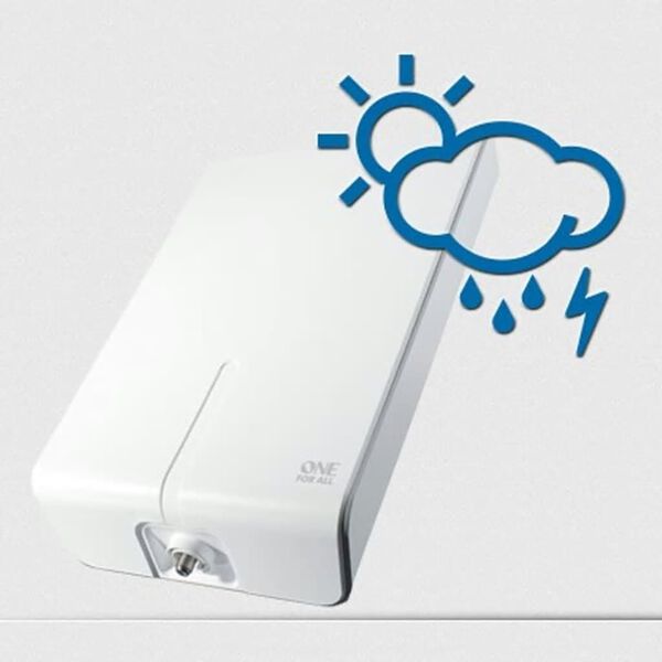 One For All Vonkaj&scaron;ia TV ant&eacute;na 32,2x20x6,3 cm biela