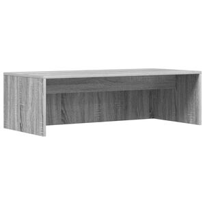 vidaXL N&aacute;stenn&yacute; st&ocirc;l Siv&yacute; Sonoma Kompozitn&eacute; drevo 100 x 45 x 30 cm