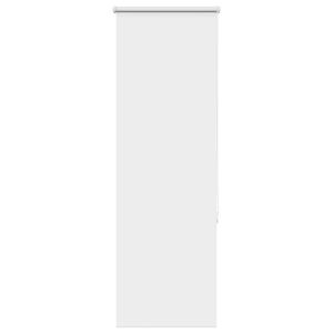 vidaXL Roleta Zatemnenie biela 40x130cm &Scaron;&iacute;rka l&aacute;tky 35,7cm Polyester