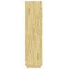 vidaXL Knižnica/deliaca stena 60x35x135 cm, borovicový masív