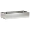 vidaXL Oporn&yacute; m&uacute;r 6 ks 200 x 100 x 40 cm Nehrdzavej&uacute;ca oceľ Strieborn&aacute;
