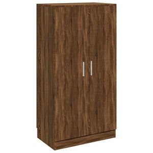 vidaXL Skrinka na top&aacute;nky hned&yacute; dub 55x35x108 cm imit&aacute;cia dreva