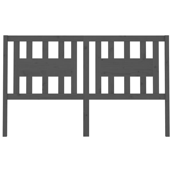 vidaXL Čelo postele biele 186x4x100 cm masívna borovica