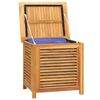 vidaXL Z&aacute;hradn&yacute; &uacute;ložn&yacute; box s vreckom 60x50x5 cm mas&iacute;vny teak