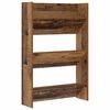 vidaXL Skriňa na top&aacute;nky 60 x 18 x 90 cm Kompozitn&eacute; drevo Star&eacute; drevo