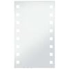 vidaXL K&uacute;peľňov&eacute; n&aacute;stenn&eacute; zrkadlo s LED osvetlen&iacute;m 60x100 cm