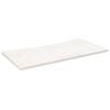 vidaXL Doska stol&iacute;ka biela 110x60x2,5 cm mas&iacute;vne borovicov&eacute; drevo