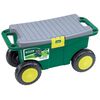 Draper Tools Z&aacute;hradn&yacute; voz&iacute;k na n&aacute;radie so sedadlom zelen&eacute; 56x27,2x30,4 cm