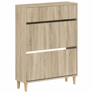 vidaXL Skriňa na top&aacute;nky ARNHEM 78 x 24 x 103 cm Kompozitn&eacute; drevo
