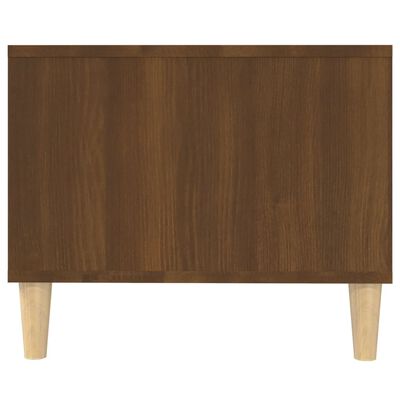 vidaXL Konferenčný stolík hnedý dub 102x50x40 cm kompozitné drevo