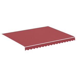 vidaXL N&aacute;hradn&aacute; l&aacute;tka na mark&iacute;zu, burgundsk&aacute; červen&aacute;, 280x245 cm, polyester