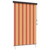 vidaXL Roleta Viacfarebn&yacute; 80 x 250 cm Textil a hlin&iacute;k