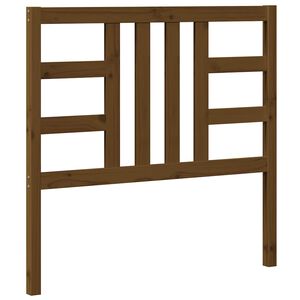 vidaXL Čelo postele medovohned&eacute; 106x4x100 cm mas&iacute;vna borovica