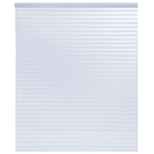 vidaXL Okenn&aacute; f&oacute;lia matn&aacute; vzor pruhy 90x500 cm PVC