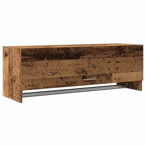 vidaXL skriňa Old Wood 100x32,5x35 cm Engineered Wood