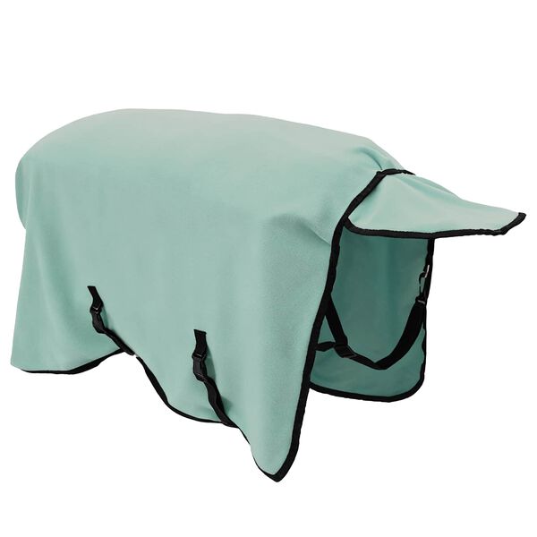 vidaXL Pl&aacute;&scaron;ť pre kone &Scaron;peci&aacute;lna zelen&aacute; Polyester