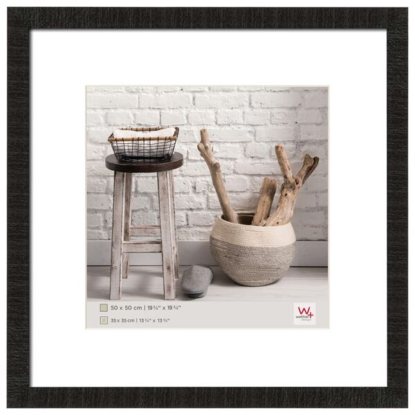 Walther Design R&aacute;m na fotografiu Home 50x50 cm čierny