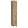 vidaXL Sada skr&iacute;ň 2 pcs 33 x 34,5 x 90 cm Kompozitn&eacute; drevo