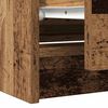 vidaXL TV skrinka Old Wood 100x35x54 cm Engineered Wood