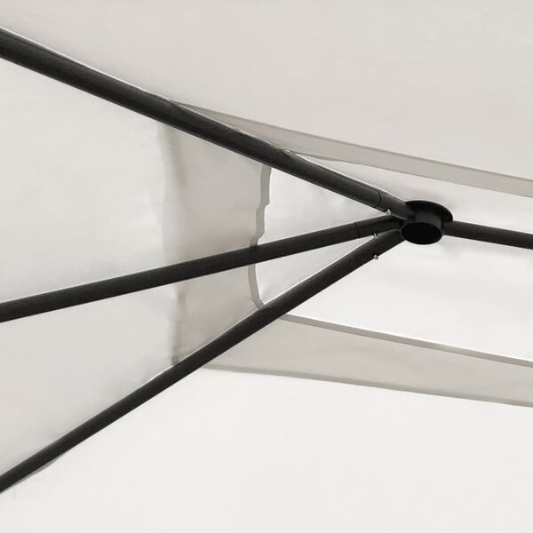 vidaXL Altánok 2,98x5,3x2,59 m krémový 160 g/m²