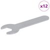 vidaXL Spanner 12 ks Strieborn&aacute; 13 mm Železo