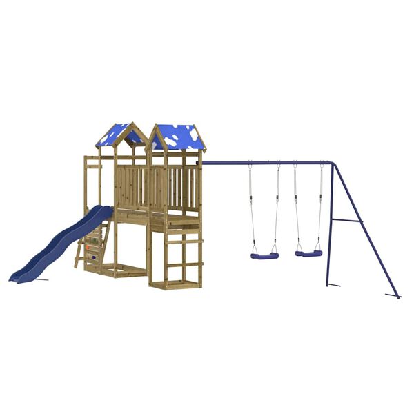 vidaXL Vonkaj&scaron;ia s&uacute;prava na hranie impregnovan&aacute; borovica