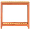 vidaXL Stôl na presádzanie polica voskovohnedý 82,5x35x75 cm borovica