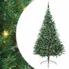 vidaXL Umel&yacute; predsvieten&yacute; vianočn&yacute; stromček Zelen&aacute; 240 cm PVC