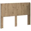 vidaXL Zadn&eacute; čelo Dub artisan Kompozitn&eacute; drevo
