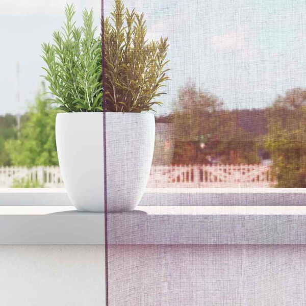 vidaXL Vo&aacute;lov&eacute; z&aacute;vesy s p&uacute;tkami, 2 ks, fialov&eacute;, 140x245 cm