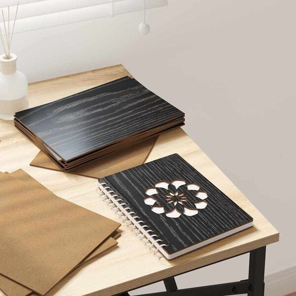 vidaXL Dekoračn&eacute; panely 150 pcs Čierny dub 21 x 30 x 0,27 cm