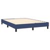 vidaXL Boxspring posteľ s matracom modr&yacute; 140x190 cm l&aacute;tka