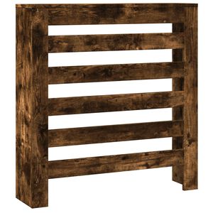 vidaXL Kryt na radi&aacute;tor dymov&yacute; dub 78x20x82 cm kompozitn&eacute; drevo