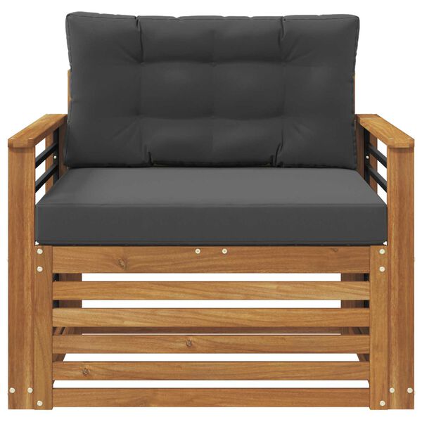 vidaXL Z&aacute;hradn&aacute; s&uacute;prava gaučov Mas&iacute;vne ak&aacute;ciov&eacute; drevo a polyester