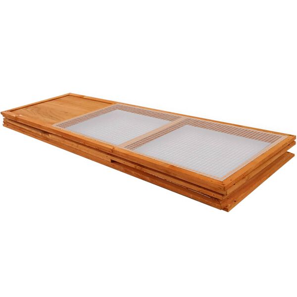 vidaXL Vonkajšia skladacia drevená zvieracia klietka